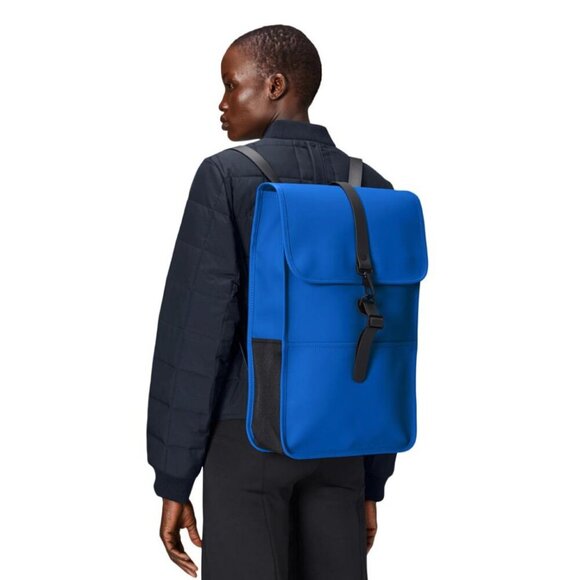 Rains Waterproof Backpack W3 13L Waves Blue - Picture 4 of 4